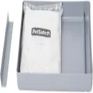 PetSafe 스쿱 프리 천연 쓰레기 재사용 트레이 - 스테인리스 자석이 있는 내구성 플라스틱 4.2파운드
