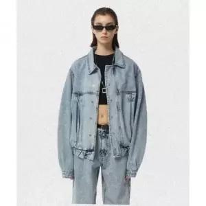 그루브라임 GROOVE RHYME DYEING WASHING DENIM JUMPER LRRSCUD111M 1437645