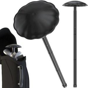 사이섬 골프 여행 가방 지지대 - ABS 커버가 있는 튼튼한 합금 강철 클럽 프로텍터, 27-56인치 조절 가능, 가방용 도구 없는 설치