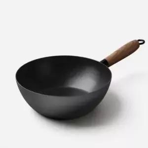 (옵션 캐스트 IH 무쇠 궁중팬 24cm)주물 코팅 궁중팬 24cm 튀김냄비 깊은프라이팬