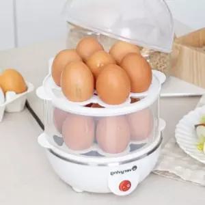 분리형 2단 계란찜기 트레이 스티머 다용도 호빵 만두 야채 찜요리