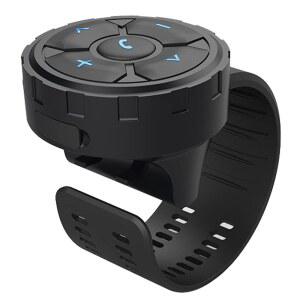 자동차 오토바이 자전거 무선 블루투스 5.3 휠 키트 500mA 스티어링 휴대폰 67 배터리 리모컨 수신기 방수용