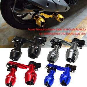 FORZA350 750 350 300 액세서리 프론트 포크 휠 가을 머플러 파이프 프레임 보호 슬라이더 안티 크래시 프