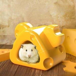 햄스터 치즈 우유곽 케 하우스 숨숨집 꾸미기 은신처 이너 도자기