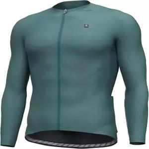 라메다 남성 사이클링 저지 긴팔 뒷주머니 3개 포함 퀵 드라이 통기성 자전거