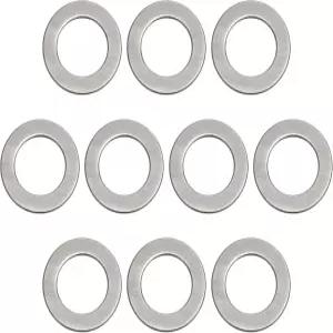 도구의 제왕 10pcs 웜 샤프트 스페이서 와셔 4.8x3x0.2mm RD2409 1059U 시마노 낚시 릴 호환