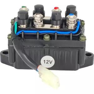 이지로드 12V 윈치 솔레노이드 유니버설 릴레이 스위치 0409-066 0436-700 1436-066 북극 고양이 경고