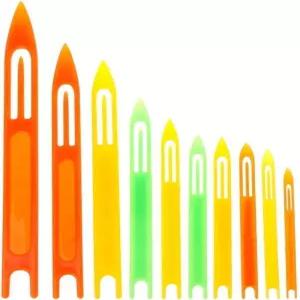 8Pc 낚시 그물 바늘 수리망 선 셔틀 방청 도구 장비 내구성이 뛰어난 랜덤 색상 수선 액세서리