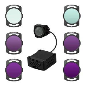 BLAUEOCHI DJI 호환 O3 에어 스냅인 6팩 필터용 DIY 드론용 유닛 AVATA 사용을 완벽한 세트 렌즈 키트 벗겨지지 안전한 쉽게 UV CPL ND8 ND16 ND32 ND64 포함 위한 ND 필터 않음 디자인 FPV