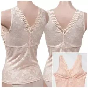 [라일리여성언더웨어] Rly 레이스런닝 여성런닝 노브라나시 런닝셔츠 브라캡나