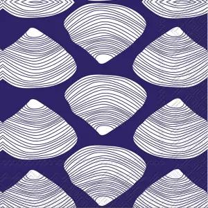 IHR 이상적인 홈레인지 칵테일 냅킨 일회용 3겹 종이 파티 팩 5인치 x 클램셸 20개들이