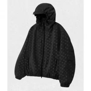 매장정품 디미트리블랙 DIMITRI BLACK 2WAY 에센셜 도트 후드 윈드브레이커블랙 DBF1JP03BK 1443356