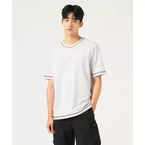 빈폴 BEANPOLE MEN BEANPOLEKNAP 스티치 포켓 반소매 티셔츠 라이트 그레이 BC5742N022 441857