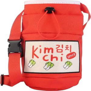 암벽 등반 볼더링 역도를 위한 미푸 초크 백 - 아시아에서 영감을 받은 디자인 퀵 클립 벨트 지퍼 포켓