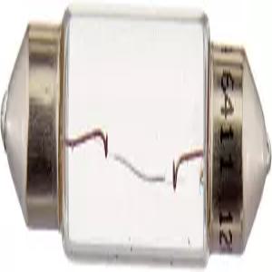 Hella 6411TB Bulb 6411 12V 10W Sv8.5-8 T3.25 10X41(2) Multi