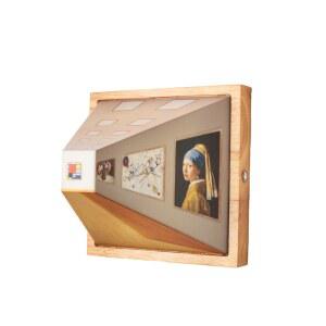 착시미술관무드등 3D벽조명 사각다운라이트 A 콘센트