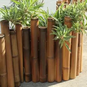 대나무 가림막 울타리 펜스 야외 파티션 전원 주택 담장 발코니 조경 안뜰