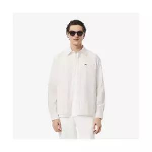 [국내매장정품] 라코스테 LACOSTE 남성 옥스포드 스트라이프 셔츠 CH7549-55G DHI CH7549-55GDHI 172620