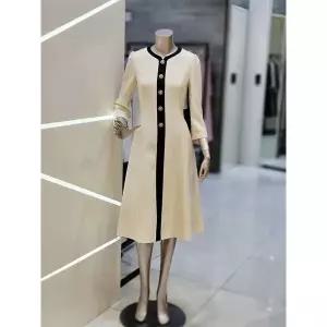 [보리보리/미니멈]MARIO라인 배색 플레어 원피스 MZBGWO3950