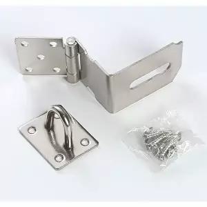 나사포함 자물쇠걸이 코너 자물쇠걸고리