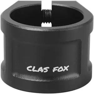 CLAS FOX 프로 스쿠터 클램프 2개 스탠다드 및 오버사이즈 바를 위한 볼트 클램프(블랙)