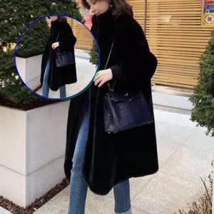 쌍문상회 따뜻한 여성 롱코트 루즈핏 겨울 아우터