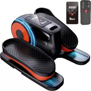 책상 밑 타원형 기계 시니어용 전기 - 12단 터치스크린 리모컨 및 리버서블 모션을 갖춘 가정용 미니 운동