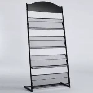 팜플렛 가판대 책 꽂이 전단지 잡지진열대 철제 신문