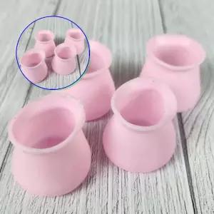 쌍문상회 포근한 의자 소음방 양말 발커버 핑크 4P