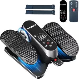 책상 밑 타원형 기계 12개의 조절 가능한 속도를 가진 노인을 위한 전기 다리 운동기 자동 및 인사 모드