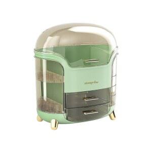 정리함 화장대정리대 데스크탑 오거나이저 면봉 패드 코튼 보관함