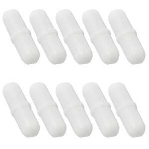 툴리 마그네틱 교반봉 - PTFE 교반기 믹서, 링 모양의 실험실 스핀바(직경 7mm, 길이 25mm), 10팩