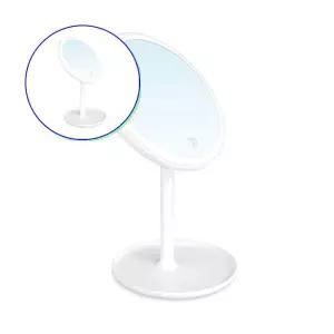 쌍문상회 실용적인 화장거울 메이크업 확대경 LED 무드등 5배