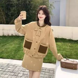 여성 코트 스커트 투피스 봄가을 슬림핏 세트 B10Z1C 모씨모씨1