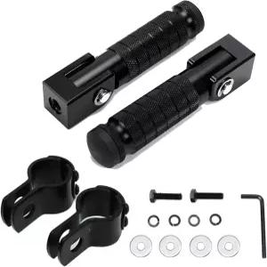 XINGWU M8 모터사이클 풋 페그 90도 접이식 CNC 미끄럼 방지 풋레스트 범용 야마하 혼다 스즈키