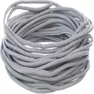 클레버딜라이트 그레이 정품 가죽 코드 - 1/16인치(2mm) 원형 25피트
