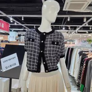 밀스튜디오 DP02 트위드느낌의 가디건  LS4CDB111