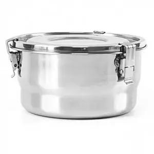 (옵션 3호)극동 반찬통 스텐 밀폐용기 냉장고 반찬통 김치통 3호