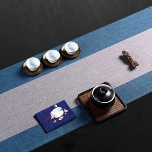 찻잔 매트 테이블 트레이 차탁보 차 다포 천 보이차