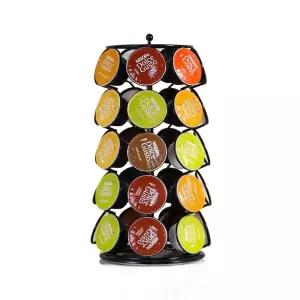 커피캡슐 보관대 검은색 캡슐보관함 스테인리스 보관함