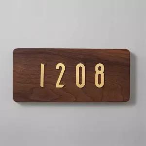 호수판 호수 번호 아파트 현관 도어사인 번호판 객실