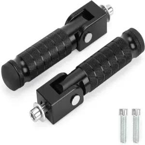 XINGWU M8 오토바이 풋 페그 90도 접이식 자전거 CNC 안티 스키드 유니버설 슈퍼 73 야마하 혼다 스즈키