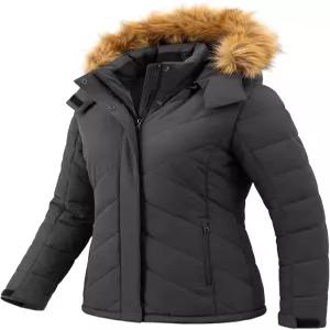 원도우 여성 방수 스키 재킷 후드 스노우 코트 마운틴 겨울 파카 스노보드