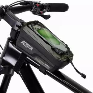 산악 자전거 로드 바이크용 아오벤 바이크 휴대폰 전면 프레임 백 MTB용 EVA 하드 케이스 거치대 6.8인치