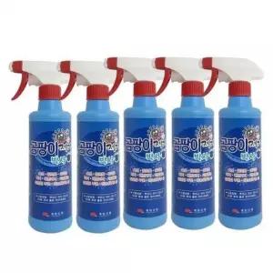 욕실 타일 벽지 곰팡이 제거제 박사 500ml 5개