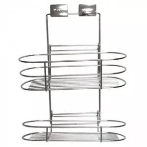 ( )키친아트 욕실 코너 선반 수납 화장실 정리함 2단