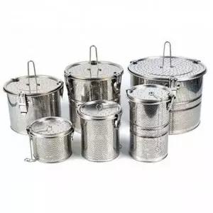 (옵션 2호)국산 스텐 멸치통 육수망 다시망 국물망 멸치망 2호