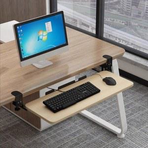 트레이 거치대 키보드 서랍형 슬라이드 레일형 가정용 컴퓨터책상 테이블 책상 공간활용