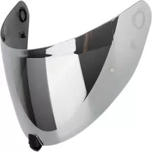 헬멧 샵 HJ-31 실버 미러 모터사이클 바이저는 HJC i10 및 i70에 맞습니다 - 핀락 준비 교체용 실드