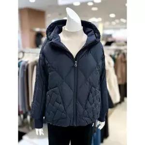 [하프클럽/]소고 세이브존01 양모 후드넥  점퍼 AK4WA10_NV